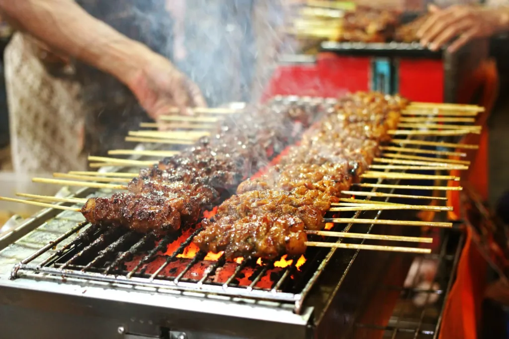 sate street food indonesia